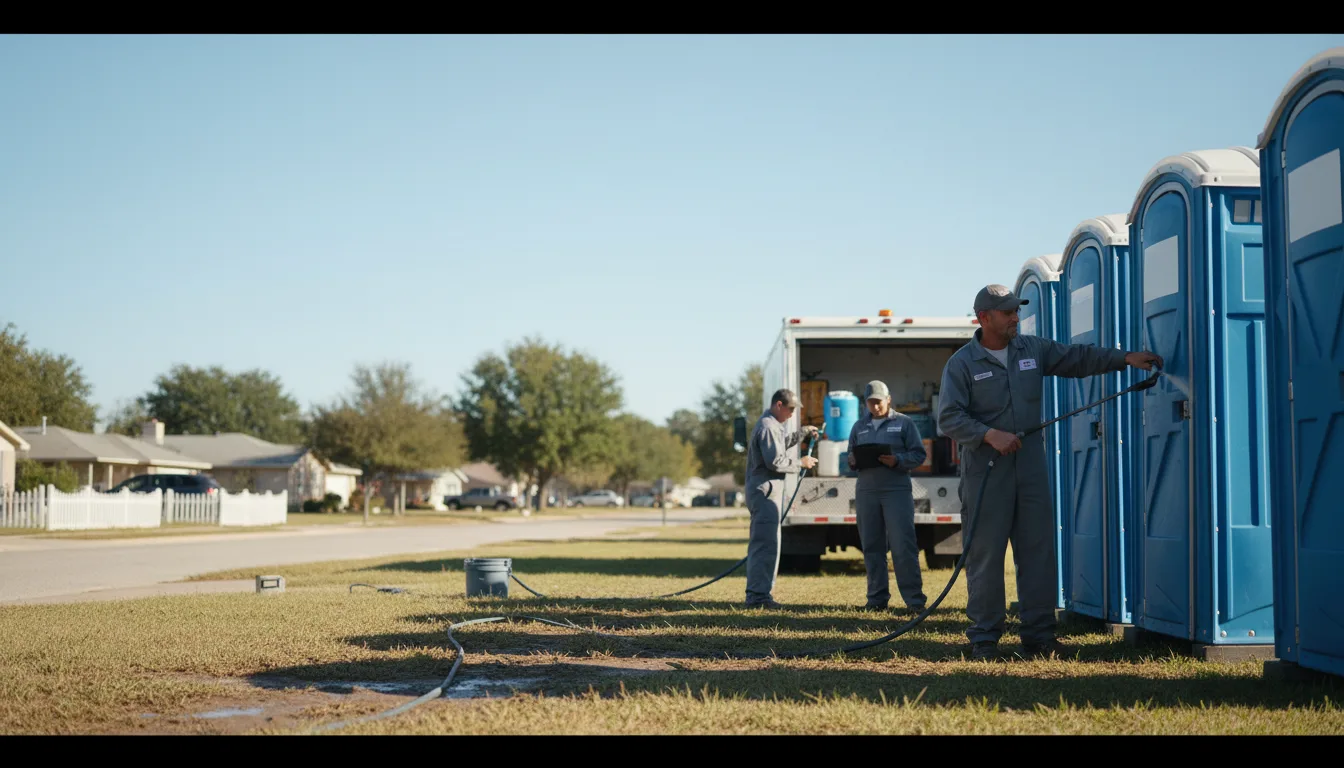 Long-Term Portable Toilet Rental in Lynnville, IN near me